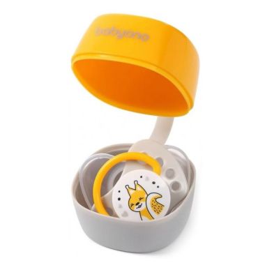 Футляр для пустышки Natural nursing (Желтый) BabyOno 535/03
