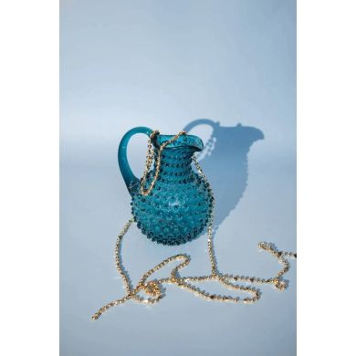 Графін для напоїв Hobnail аквамарін, 2000 мл KLIMCHI 16184/2000-335/27