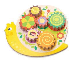 Іграшка з дерева Веселий равлик Tender Leaf Toys TL8347