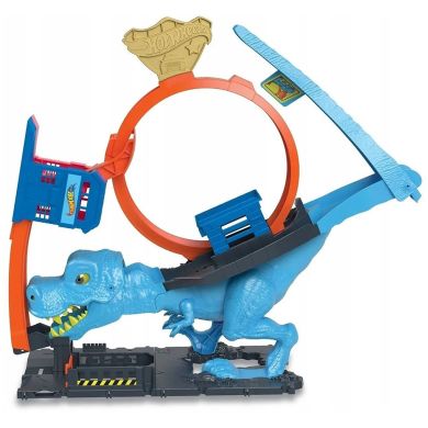 Ігровий набір Полювання Ті-Рекса Hot Wheels HKX42