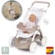 Коляска Baby Nurse Рожева пудра. Прогулянка, з корзиною, 18міс.+ 254018