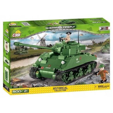 Конструктор COBI Танк Шерман Файрфлай, 500 деталей COBI-2515