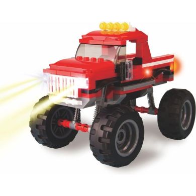 Конструктор электронный STAX Monster Truck красный LS-30816