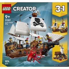Конструктор Культовий піратський корабель Lego Creator 31387