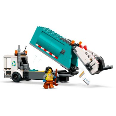 Конструктор LEGO City Сміттєпереробна вантажівка 261 деталей 60386