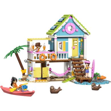 Конструктор LEGO Friends Пляжний будиночок з морськими котиками 42699