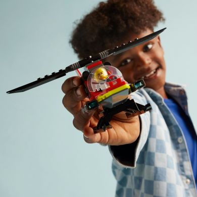 Конструктор Пожарный спасательный вертолет LEGO City 60411