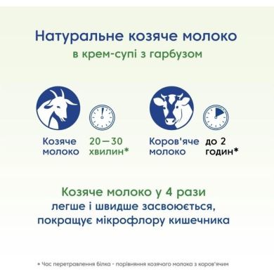 Крем-суп з гарбуза на козячому молоці, 150г Мамако 8437022039336