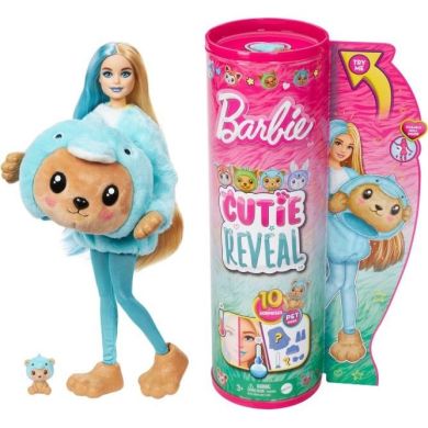 Лялька Barbie Cutie Reveal серії Чудове комбо ведмежа в костюмі дельфіна HRK25