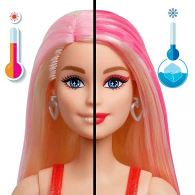 Лялька Barbie Party Unboxed серії Бьюті-вечірка у рожево-червоних тонах Barbie JFY68