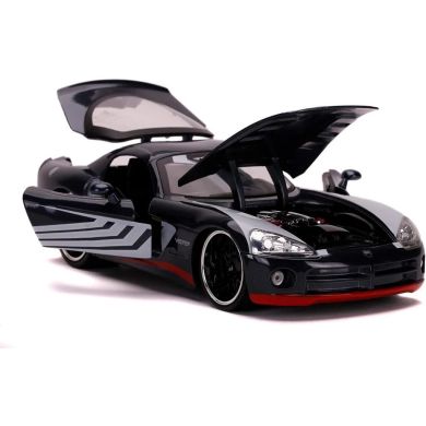 Машина металева Jada Марвел Людина-павук Dodge Viper SRT10 2008 + фігурка Венома 1:24 253225015