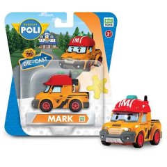 Металева колекційна машинка робокар МАРК DIE CAST Robocar Poli MRT-0604