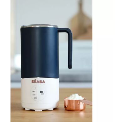 Міксер-підігрівач напоїв для дітей Milk Prep синій NEW Beaba 911693, Синій