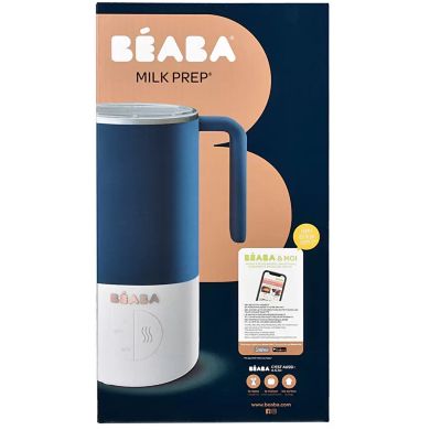 Міксер-підігрівач напоїв для дітей Milk Prep синій NEW Beaba 911693, Синій