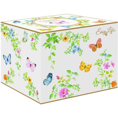 Молочник 220 мл з порцеляни у коробці DANCING BUTTERFLIES POZZI MILANO 3126DANB