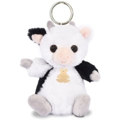 М'яка іграшка-брелок Корівка, 12см DouDou