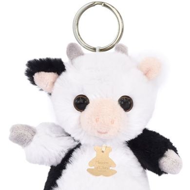 М'яка іграшка-брелок Корівка, 12см DouDou