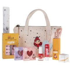 Набір дитячої косметики Miss Nella Bag of Wonders (2 лаки для нігтів, бальзам для губ,рум'яна,тіні, інші аксесуари) MNBW