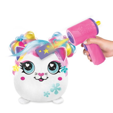 Набір DIY AIRBRUSH PLUSH Hair'iffic Зроби зачіску Серденько з іграшковим аерографом AIR040/2