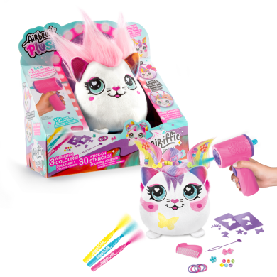 Набір DIY AIRBRUSH PLUSH Hair'iffic Зроби зачіску Серденько з іграшковим аерографом AIR040/2