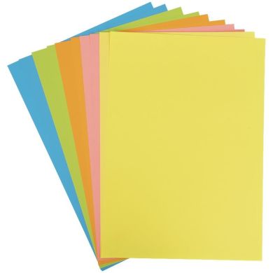 Бумага цветная неоновая (10 листов / 5 цветов), A4 LP LP21-252