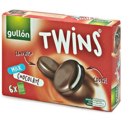 Печенье Gullon Twins Сэндвич в молочном шоколаде 252 г T2841 8410376028416