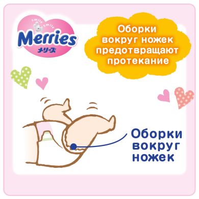 Підгузники дитячі розмір XL 12-20 кг / 40 шт (SJ) Merries 4901301420381, XL