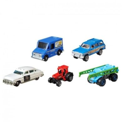 Подарочный набор автомобилей новый Matchbox 5 шт C1817