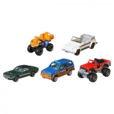 Подарочный набор автомобилей новый Matchbox 5 шт C1817