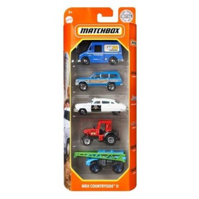 Подарочный набор автомобилей новый Matchbox 5 шт C1817