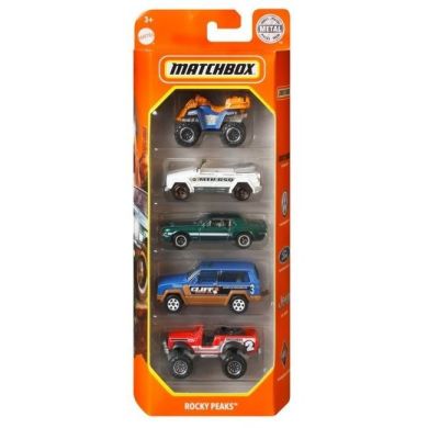 Подарочный набор автомобилей новый Matchbox 5 шт C1817