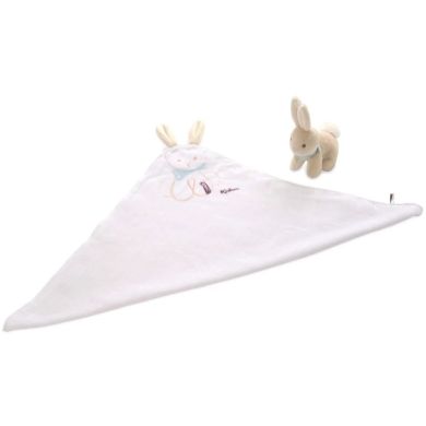 Подарунковий набір Kaloo Les Amis Ковдра з іграшкою Кролик K962996, Білий