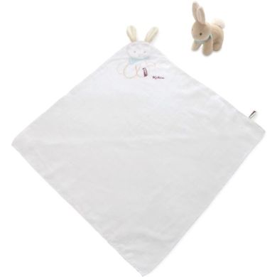 Подарочный набор Kaloo Les Amis Одеяло с игрушкой Кролик K962996, Белый