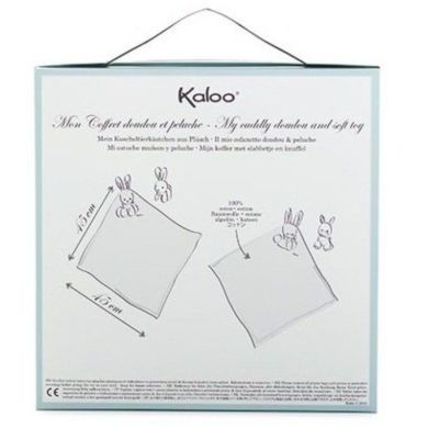Подарочный набор Kaloo Les Amis Одеяло с игрушкой Кролик K962996, Белый
