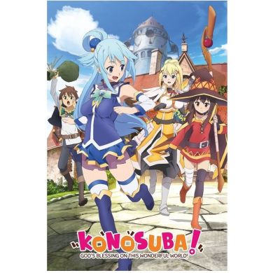 Постер GB eye Konosuba Key Art 91 см Abystyle FP4460