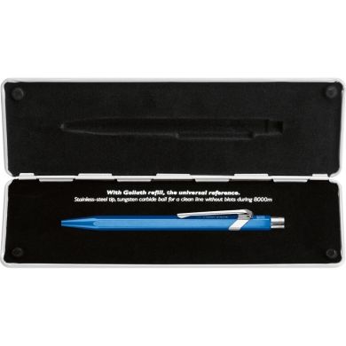 Ручка Caran d'Ache 849 Metal-X Синяя, box 849.640