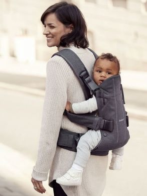 Рюкзак BB Baby Carrier ONE Navy blue Mesh 98008, Блакитний