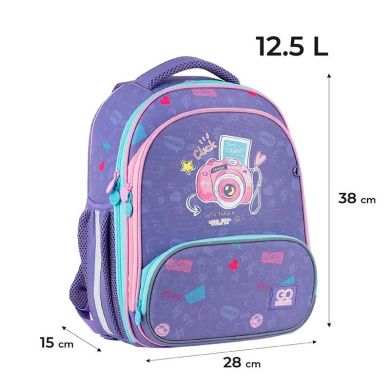 Рюкзак GoPack Education каркасний 597M-4 Say Cheese GO24-597M-4