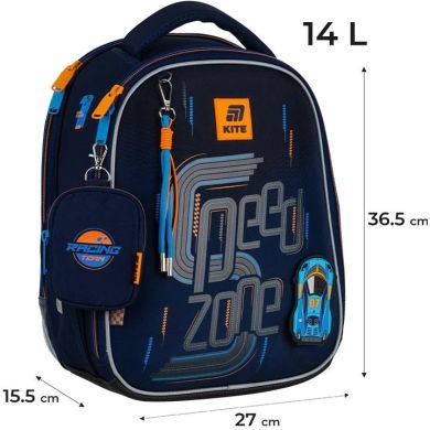 Рюкзак Kite Education каркасний 555 Speed Zone K25-555S-3