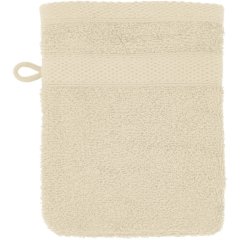 Рушник-рукавичка, 450 gr/m&sup2;, 15x21см (2шт), бежевий Tiseco 9159SAND