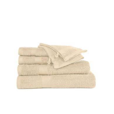 Рушник-рукавичка, 450 gr/m&sup2;, 15x21см (2шт), бежевий Tiseco 9159SAND
