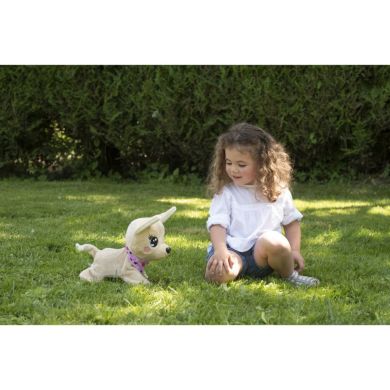 М'яка іграшка Собачка Chi Chi Love Baby Boo, інтерактивна, українська мова, виконує 12 команд, 60 звуків, 30 см, 2 + 5893500