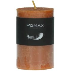 Свічка POMAX, віск, ⌀7xH10 см, кор-теракот, арт.Q218-RUS