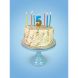 Святкова свічка-номер Talking Tables цифра &laquo;5&raquo; блакитна 1 шт BDAY-CANDLE-BLU-5