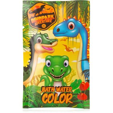 Водяна фарба для ванни DINOPARK ADVENTURE, 80гр з ефектом зміни кольору (синій на зелений) ACCENTRA 4015953703355