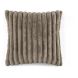 Декоративна подушка із хутра кролика, 45x45 см, сірокоричн, Tiseco 3523TAUPE