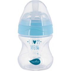 Дитяча антиколькова пляшечка Nuvita Mimic Collection 150 мл синя NV6011, Блакитний