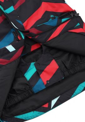 Детская горнолыжная куртка Reima Reimatec Wheeler голубая с красным 140 531413B