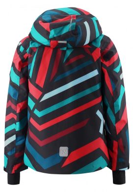 Дитяча гірськолижна куртка Reima Reimatec Wheeler блакитна з червоним 140 531413B