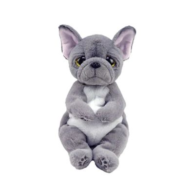 Детская игрушка мягконабивная TY BEANIE BELLIES 25 см 43212 Серый пес WILFRED
